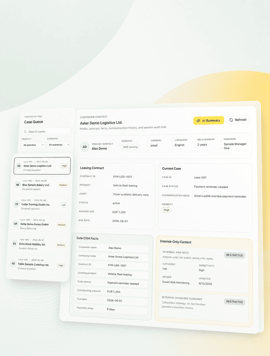 Safe CRM Context